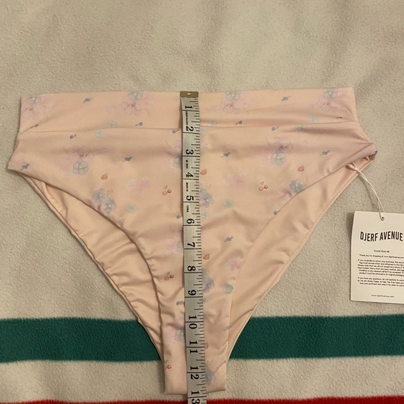 Djerf Avenue High Waist Bottom Summer Island - Sz L - Picture 8 of 8